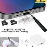 Phone Charging Port Earphones Cleaning Kit Dust Plug Pen For AirPods Case Port