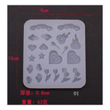 Epoxy Resin Mold Jewelry Accessories Ribbon Shaker Mould