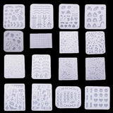 Epoxy Resin Mold Jewelry Accessories Ribbon Shaker Mould