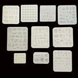 Epoxy Resin Mold Jewelry Accessories Ribbon Shaker Mould