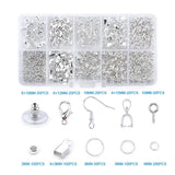 Jewelry Findings Tools Set Earring Hooks Lobster Clasp Open Jump Ring