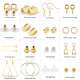 Jewelry Findings Tools Set Earring Hooks Lobster Clasp Open Jump Ring