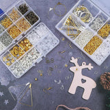 Jewelry Findings Tools Set Earring Hooks Lobster Clasp Open Jump Ring