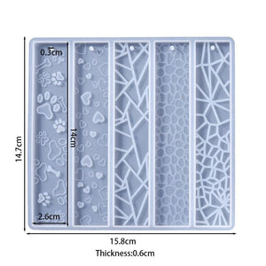 Silicone Mold for Bookmark Making