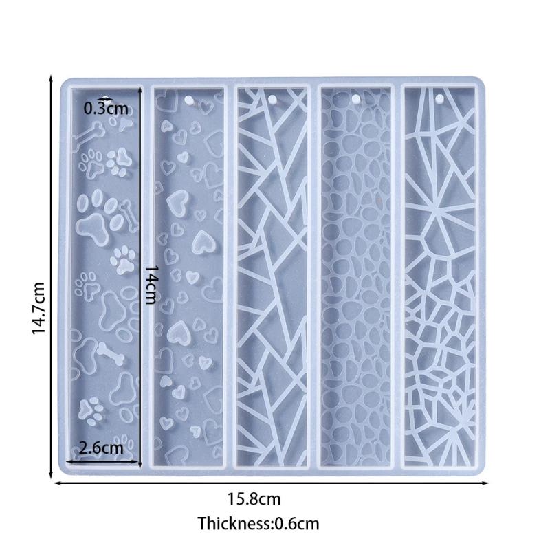 Silicone Mold for Bookmark Making