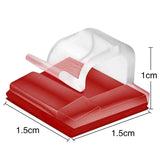 60pcs Cable Clips Self-adhesive Management Holder Clamps Wire Cord Tool