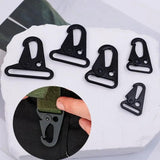 Hawkbill Carabiner Buckle Nylon Webbing Belt Key Chain Bag Hook