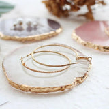 Resin Agate Photo Display Board for Cosmetics and Jewelry