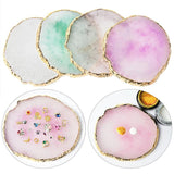 Resin Agate Photo Display Board for Cosmetics and Jewelry