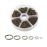 Double Loop Split Rings Connectors for DIY Jewelry Making