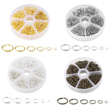 Double Loop Split Rings Connectors for DIY Jewelry Making