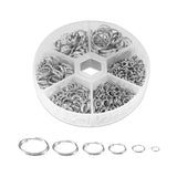 Double Loop Split Rings Connectors for DIY Jewelry Making