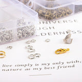 Metal Alloy Jewelry Findings Set for DIY Jewelry Making