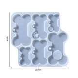 Dog Cat Tag Silicone Mold for Epoxy Resin Crafts