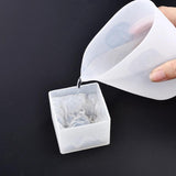 5Pcs Silicone Measuring Cup 100mL Scale Food-Grade DIY Candle Epoxy Resin Tools