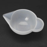 5 PCS Silicone Mold Cup Dispenser DIY Epoxy Resin Split Cups Jewelry Making Tool