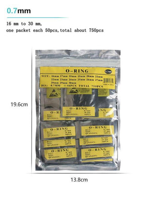 Rubber Waterproof Watch Gaskets Sealing Washer 0.5/0.6/0.7mm Sealing Ring