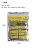 Rubber Waterproof Watch Gaskets Sealing Washer 0.5/0.6/0.7mm Sealing Ring