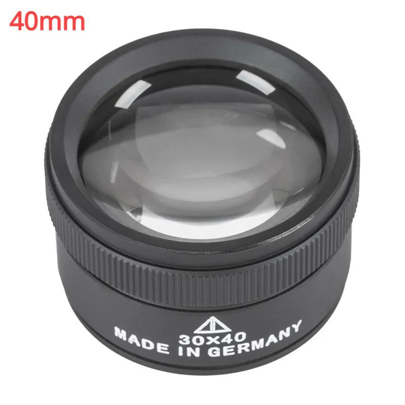 Metal Magnifier for Jewelry Identification 30X