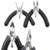 Thicken Handle Stainless Steel Pliers Wire Cutter for Jewelry Repair