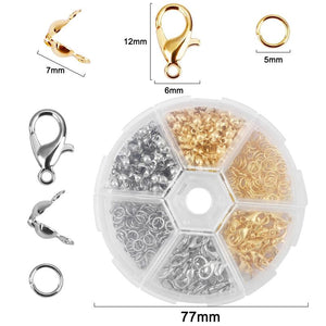 Alloy Jewelry Findings Set Earring Making Kit DIY Supplies