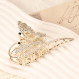 Pearl Rhinestone Metal Hair Claw Hair Clip Hairpin for Women Hair Accessories