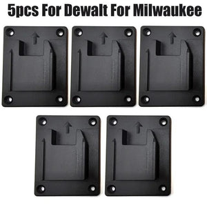 5Packs Tool Mount Storage Bracket For 18V Li-ion Tool Machine Drill Holder Stand