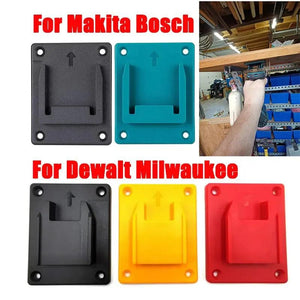 5Packs Tool Mount Storage Bracket For 18V Li-ion Tool Machine Drill Holder Stand