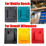 5Packs Tool Mount Storage Bracket For 18V Li-ion Tool Machine Drill Holder Stand