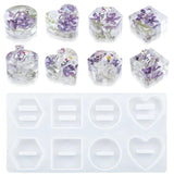DIY Ring Holder Crystal Epoxy Resin Mold Round Silicone Mold