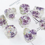 DIY Ring Holder Crystal Epoxy Resin Mold Round Silicone Mold