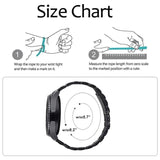 Galaxy Watch 3 Band 41mm Bronze Stainless Steel Metal Strap