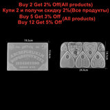 Heart Shape Psychic Board Mold for Epoxy Resin Crafts