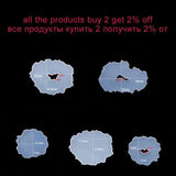 Crystal Fruit Tray Coaster Epoxy Resin Mold for Home DIY Decoration