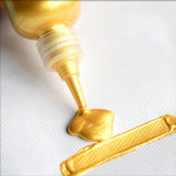 60ml Metallic Acrylic Paint Resin Silver Copper Plaster Coloring