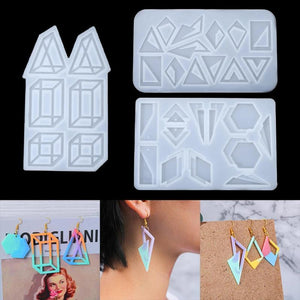 Diamond Shape Silicone Mold for Resin Jewelry Making