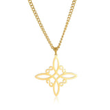 Stainless Steel Witchcraft Clavicle Chain Pendant Choker Chain