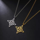Stainless Steel Witchcraft Clavicle Chain Pendant Choker Chain
