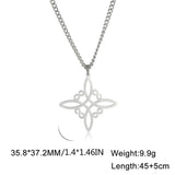 Stainless Steel Witchcraft Clavicle Chain Pendant Choker Chain