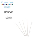Curved Big Eye Sewing Needles 5Pcs