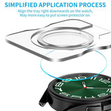 Alignment Tool + Tempered Glass for Galaxy Watch 4/5/6 Classic 47mm/43mm/40