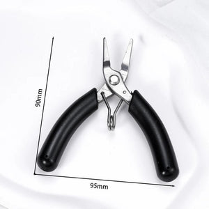 Mini Jewelry Pliers Set - Stainless Steel Needle Nose, Round Nose, Wire Cutter