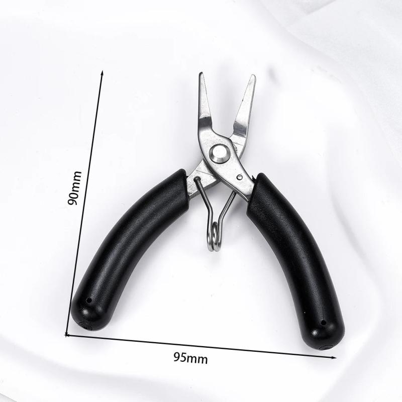 Mini Jewelry Pliers Set - Stainless Steel Needle Nose, Round Nose, Wire Cutter