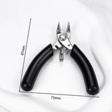 Mini Jewelry Pliers Set - Stainless Steel Needle Nose, Round Nose, Wire Cutter