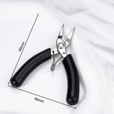 Mini Jewelry Pliers Set - Stainless Steel Needle Nose, Round Nose, Wire Cutter