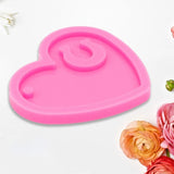 Heart Horseshoe Keychain Epoxy Resin Mold Glossy Silicone Mould
