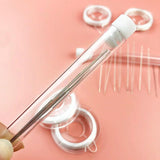 10pcs Big Eye Curved Beading Needles Beads Pearls Thread Jewelry Making Tools