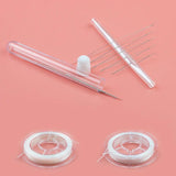 10pcs Big Eye Curved Beading Needles Beads Pearls Thread Jewelry Making Tools