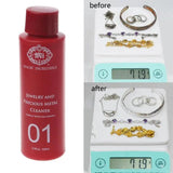 100ml Gem Jewelry Cleaner Solution Diamond Silver Jewelry Watch Cleaning