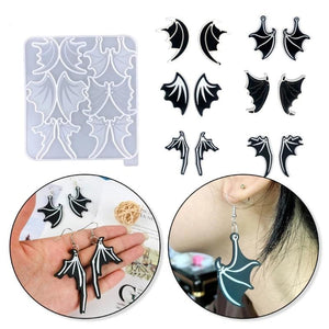 Dragon Wing Earrings Mold for DIY Craft